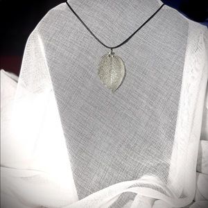 Black and silver necklace